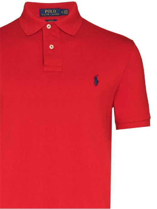 Red cotton Polo Pony short-sleeve polo shirt Polo Ralph Lauren | 710548797005